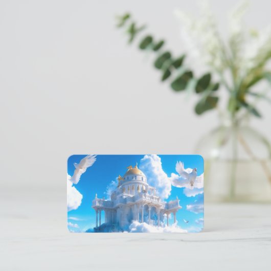 Castle of Lofty Aspirations Bladwijzer Visitekaartje (Staand voorkant)