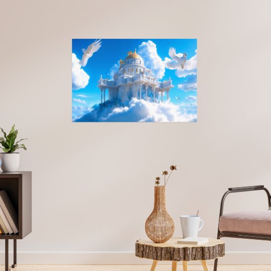 Castle of Lofty Aspirations Poster (Woonkamer 3)