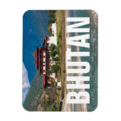 Castle of Punakha, Bhutan, Asia Magneet (Verticaal)