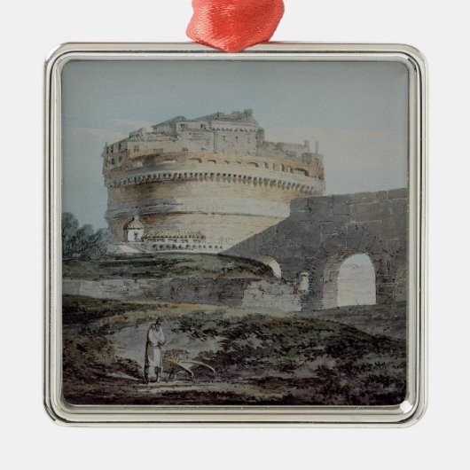 Castle of San Angelo, Rome Metalen Ornament (Voorkant)