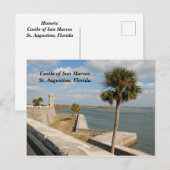 Castle of San Marcos Feestdagenkaart (Voorkant / Achterkant)