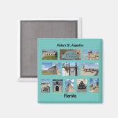 Castle of San Marcos Magneet (Voorkant / Achterkant)