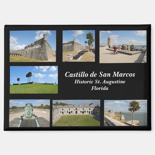 Castle of San Marcos Magneet (Voorkant)