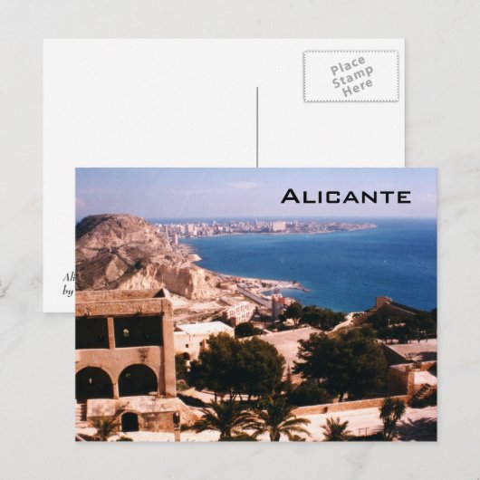 Castle of Santa Barbara Briefkaart (Voorkant / Achterkant)