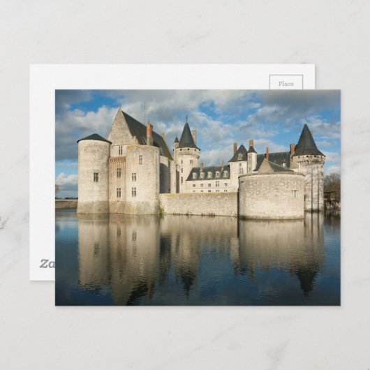 Castle of Sully sur Loire Briefkaart (Voorkant / Achterkant)