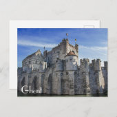 Castle of the Counts in Gent Briefkaart (Voorkant / Achterkant)