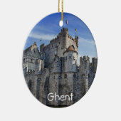 Castle of the Counts in Gent Keramisch Ornament (Rechts)