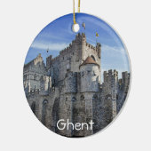 Castle of the Counts in Gent Keramisch Ornament (Links)
