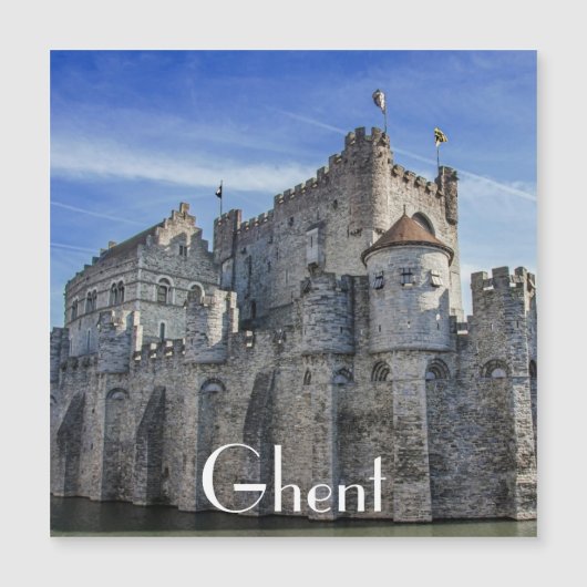 Castle of the Counts in Gent Magnet (Voorkant)