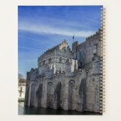 Castle of the Counts in Gent Planner (Achterkant)