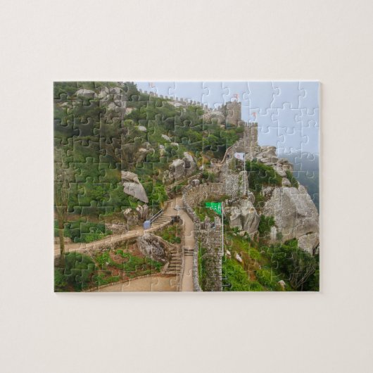 Castle of the Moors, Portugal Legpuzzel (Horizontaal)