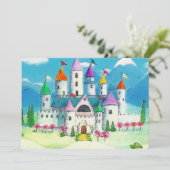 Castle of the Princesses Kaart (Staand voorkant)