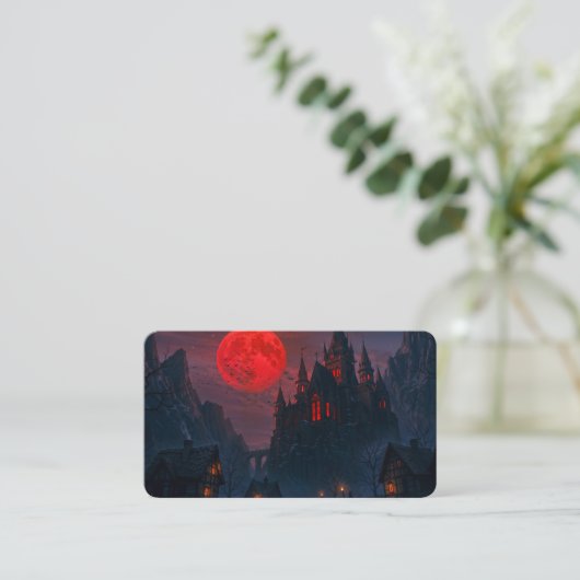 Castle of the Vampire's Blood Bookmark Visitekaartje (Staand voorkant)