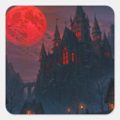 Castle of the Vampire's Blood Vierkante Sticker (Voorkant)