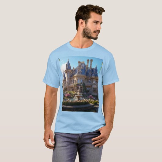 Castle of Victoriaans Splendor T-shirt (Voorkant volledig)