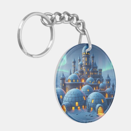 Castle of Winter Hearth Sleutelhanger (Voorkant Links)