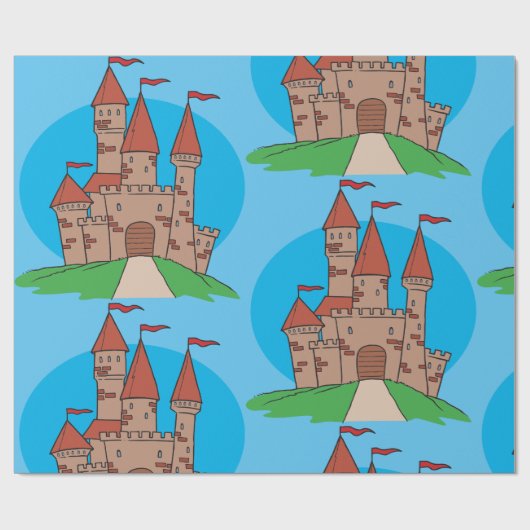 Castle on a Hill Cadeaupapier (Vlak)