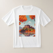 Castle on a mountain t-shirt (Laagn)