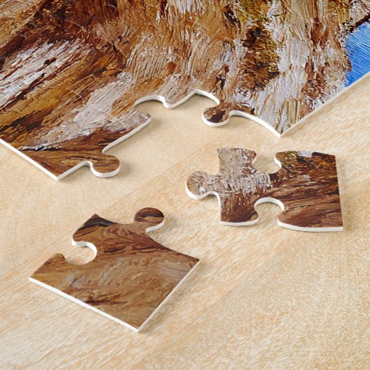 Castle op de Rijn Legpuzzel (Zijkant)