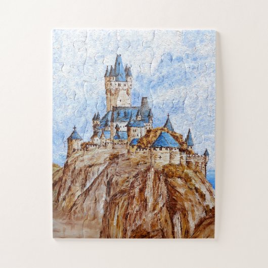Castle op de Rijn Legpuzzel (Verticaal)