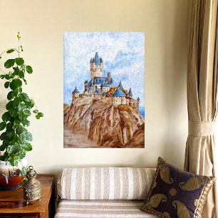 Castle op de Rijn Perfect Poster