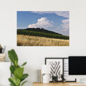 Castle op een Hill Poster (Thuiskantoor)