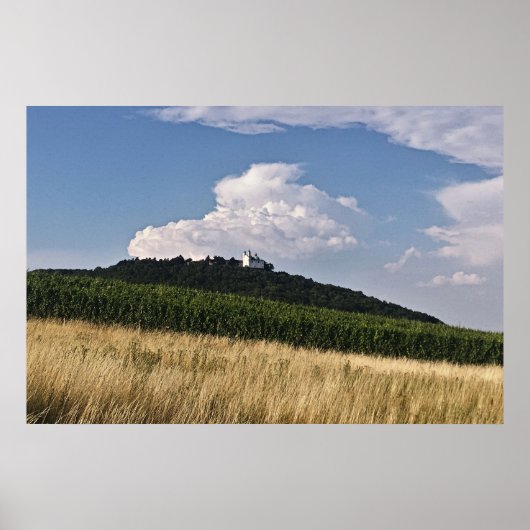 Castle op een Hill Poster (Voorkant)