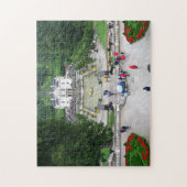 Castle Park Linderhof in Beieren, Duitsland Legpuzzel (Verticaal)