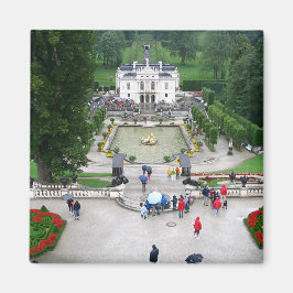 Castle Park Linderhof in Beieren, Duitsland Magneet