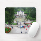Castle Park Linderhof in Beieren, Duitsland Muismat (Met muis)