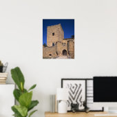 Castle Pedraza, Castilla León, Spanje 2 Poster (Thuiskantoor)