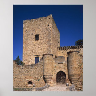 Castle Pedraza, Castilla León, Spanje 2 Poster