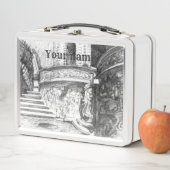 Castle pencilart Monochrome Black & White (In situ)