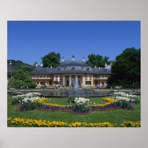 Castle Pillnitz, Dresden, Saksen, Duitsland Poster