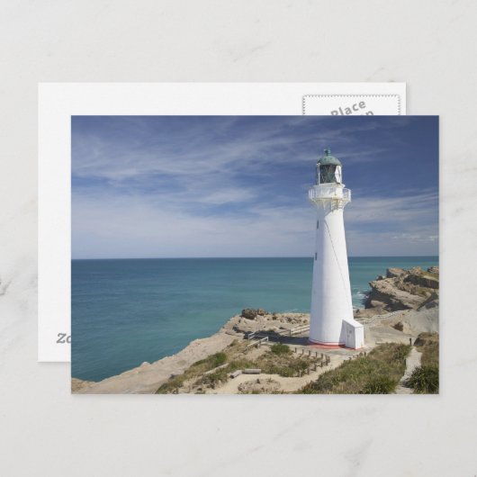 Castle Point Lighthouse, Castlepoint, Wairarapa, Briefkaart (Voorkant / Achterkant)