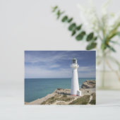 Castle Point Lighthouse, Castlepoint, Wairarapa, Briefkaart (Staand voorkant)