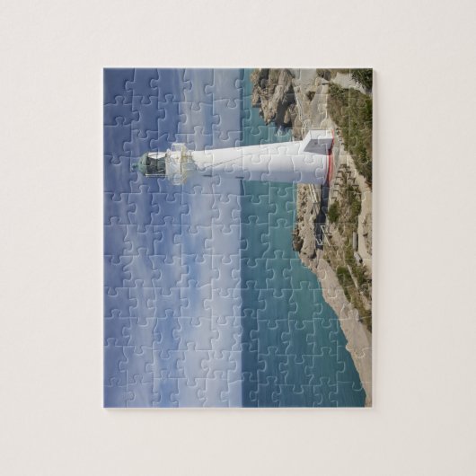 Castle Point Lighthouse, Castlepoint, Wairarapa; Legpuzzel (Verticaal)