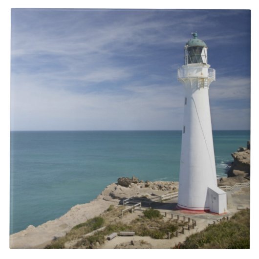 Castle Point Lighthouse, Castlepoint, Wairarapa, Tegeltje (Voorkant)