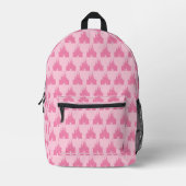 Castle Printed Backpack Bedrukte Rugzak (Voorkant)