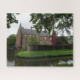 Castle Puzzle: Slot Zuylen in Nederland Legpuzzel
