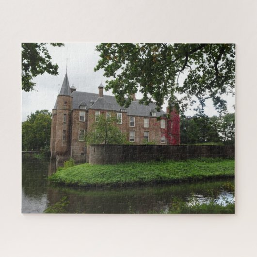 Castle Puzzle: Slot Zuylen in Nederland Legpuzzel (Horizontaal)