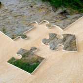 Castle Querfurt Saksen. Legpuzzel (Zijkant)