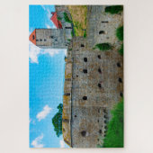 Castle Querfurt Saksen. Legpuzzel (Verticaal)