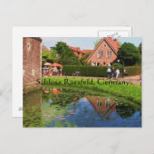 Castle Raesfeld (Duitsland) Briefkaart (Voorkant / Achterkant)