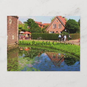 Castle Raesfeld (Duitsland) Briefkaart