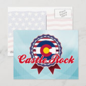 Castle Rock, CO Briefkaart (Voorkant / Achterkant)