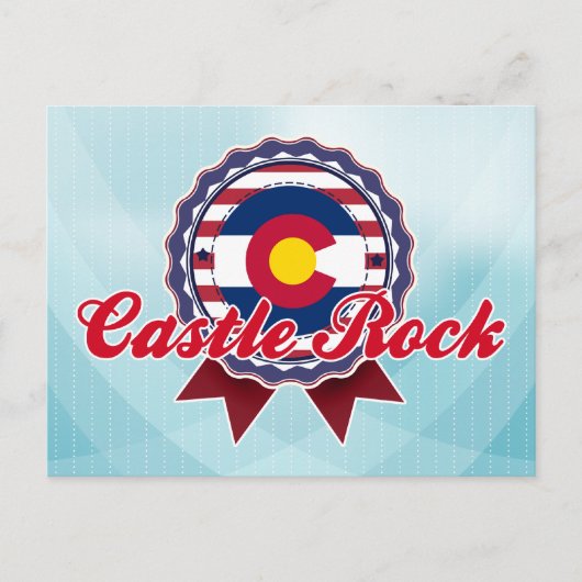 Castle Rock, CO Briefkaart (Voorkant)