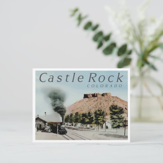 CASTLE ROCK COLORADO BRIEFKAART (Staand voorkant)