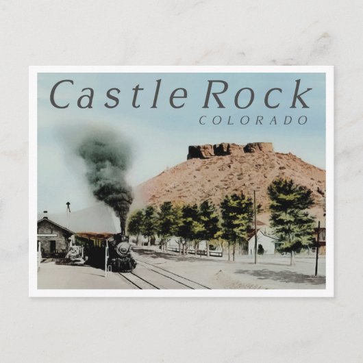 CASTLE ROCK COLORADO BRIEFKAART (Voorkant)