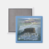 Castle Rock Colorado magneet (Voorkant / Achterkant)